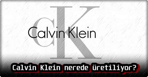 calvin klein nerede üretiliyor|calvin klein factory online store.